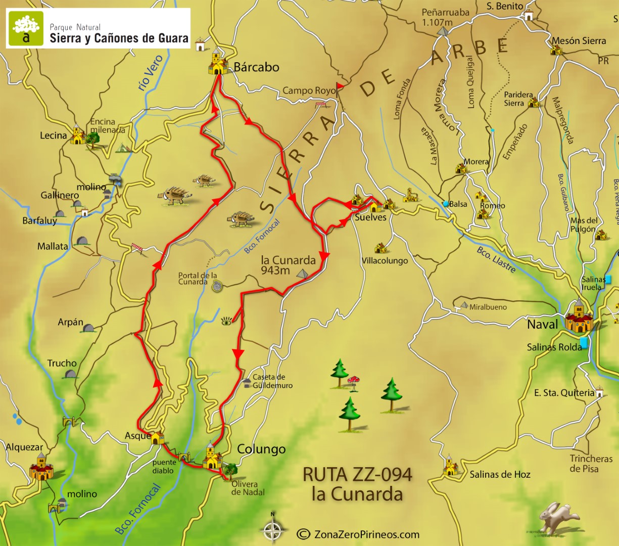 ZZ94 la Cunarda v2 mapa