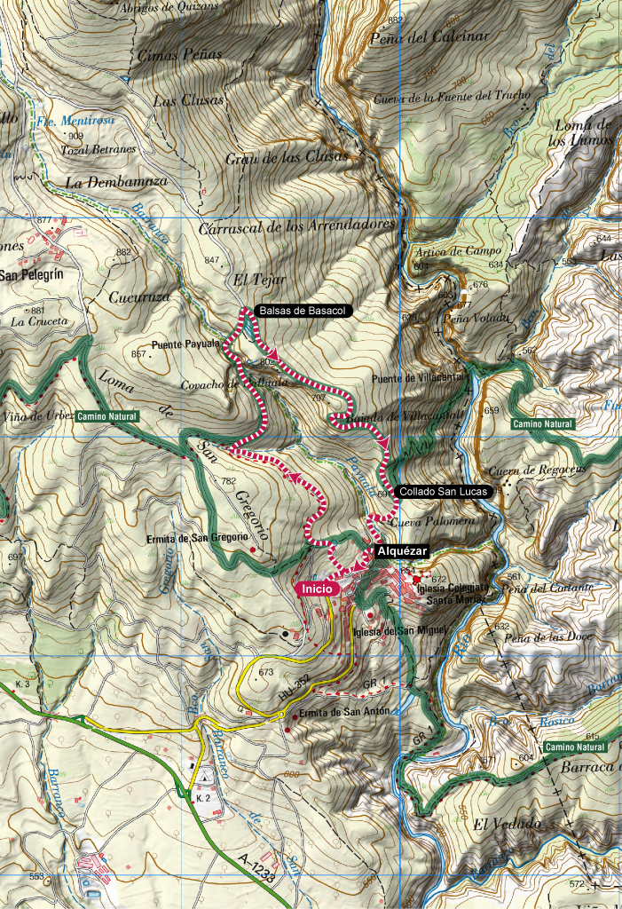 Mapa R6 Trail EnFamilia