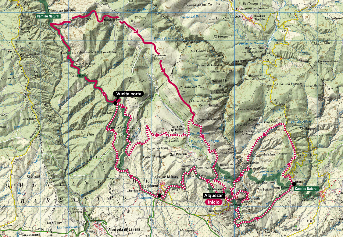 Mapa R1 Trail GuaraSomontano
