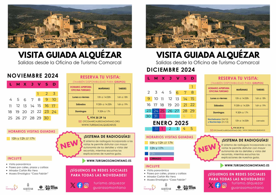 Visitas guiadas Alquezar