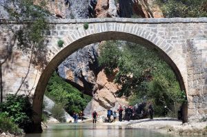 Alquézar, Puente de Villacantal, Río Vero.