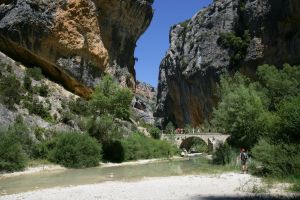 Cañón del río Vero. Alquézar