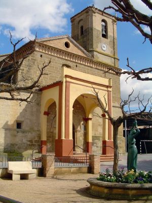 Église de San Vicente Mártir. Salas Bajas