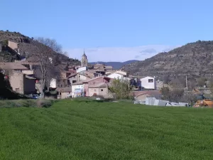 Camino por la Ribera el Vero, Huerta de Vero
