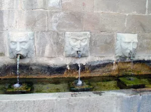 Öffentliche Quelle von Abiego