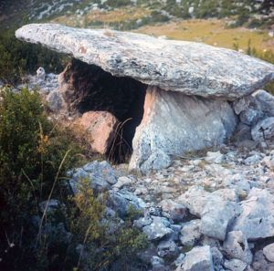 De dolmen van la Losa Mora. Rodellar