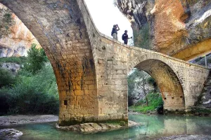 Brücke von Villacantal. Alquézar