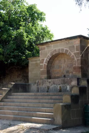 Brunnen Labanera und Maurische Waschanlagen. Azlor