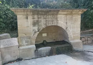 Huertos del inicio de la senda de los Azudes de Pozán de Vero