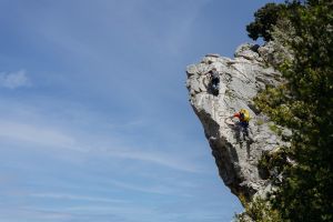 Vía ferrata Espolón de la Virgen del Castillo. Rodellar