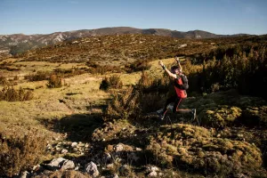 Trail rund um den fluss Mascún. Rodellar