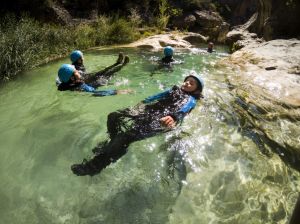 Canyoning avec enfants