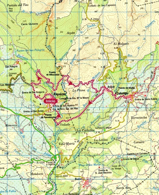 MAPA-Ruta30-CN Alquezar-Alquezar