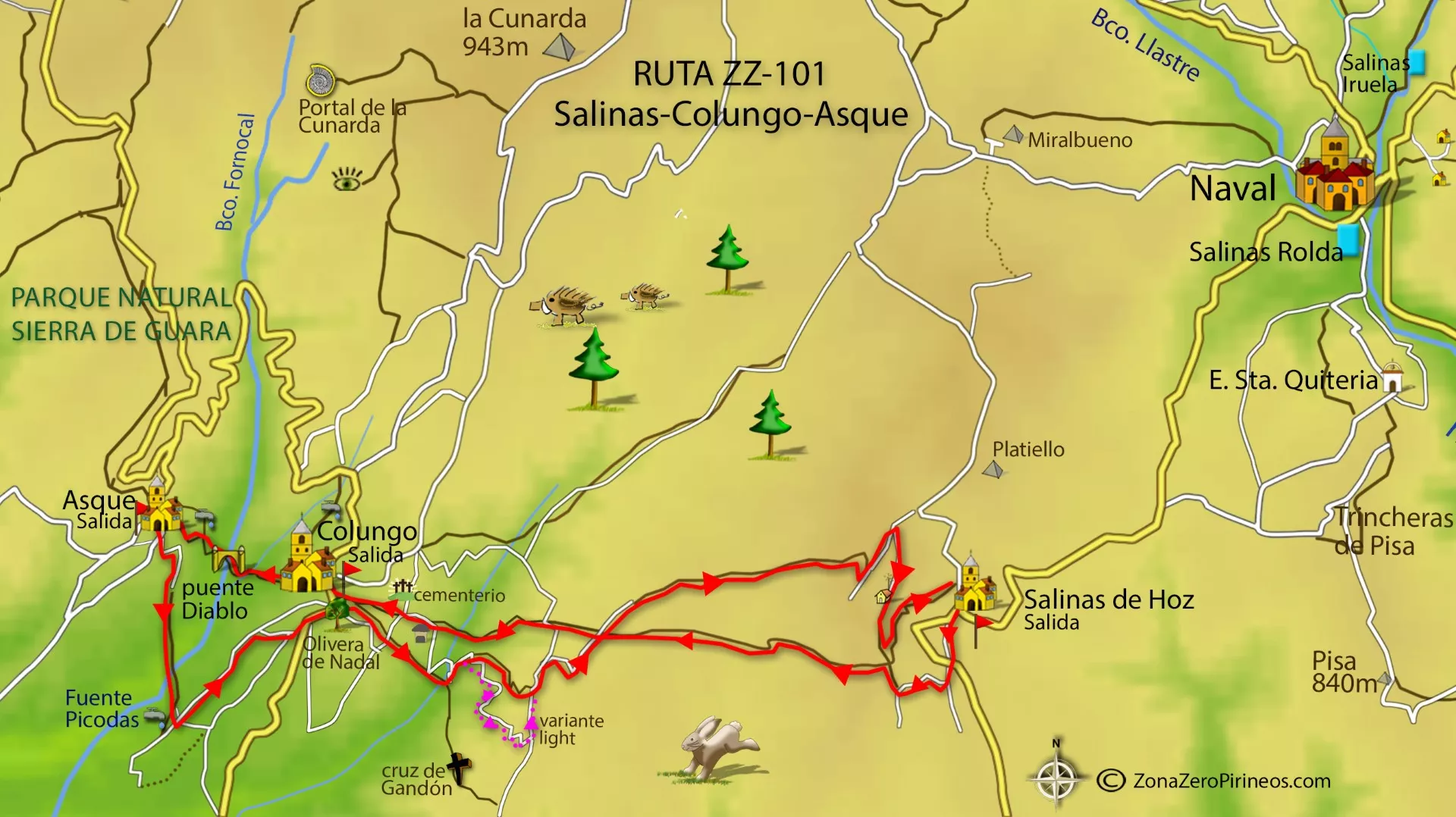 ZZ101 Salinas Colungo Asque mapa