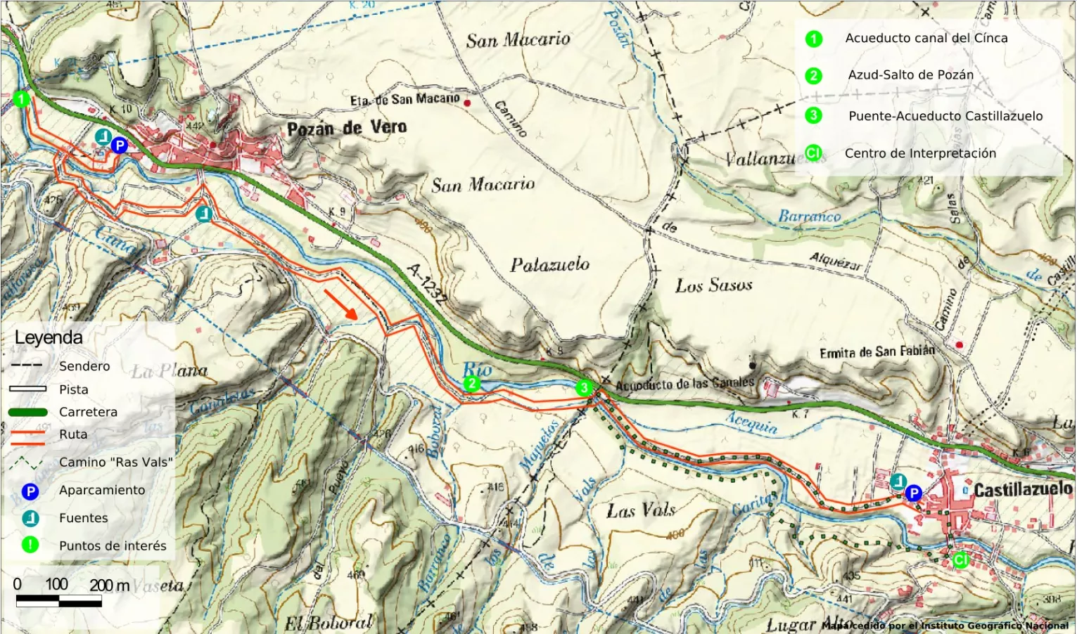 el jardin de las orquideas mapa