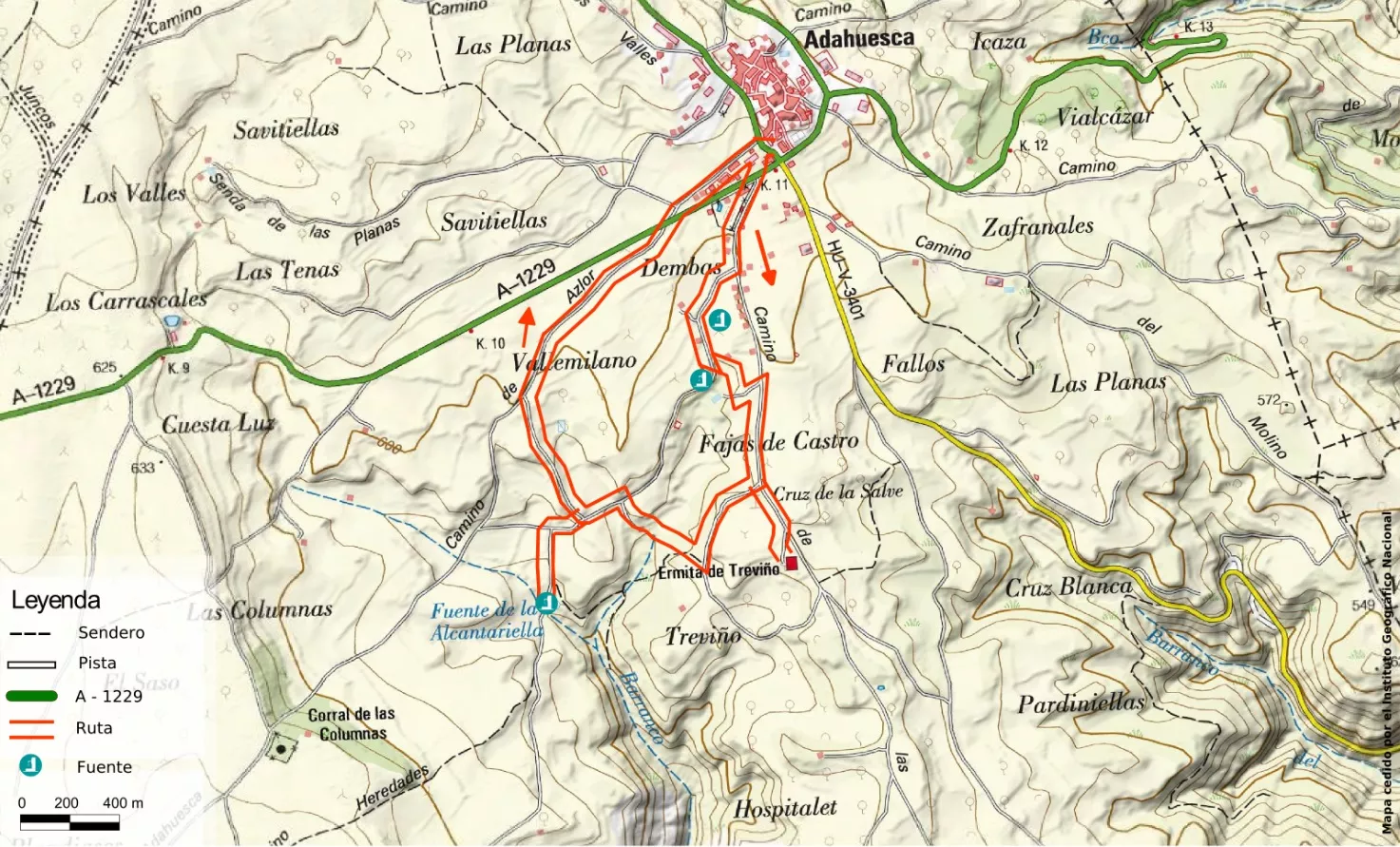paisaje mediterraneo mapa