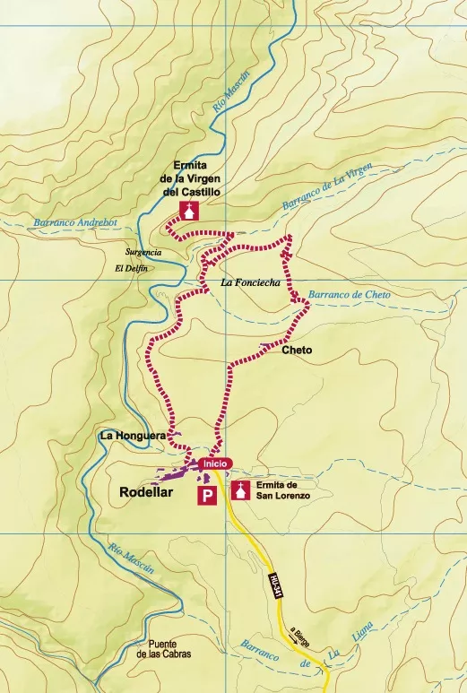 Ruta Virgen del Castillo