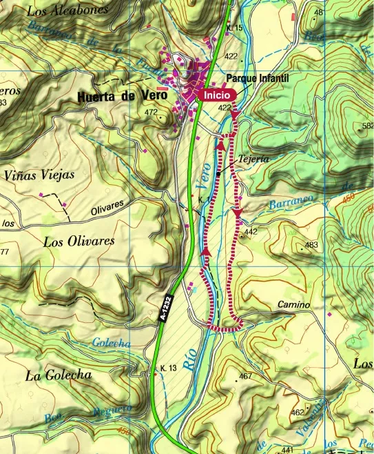 MAPA-Ruta17-CaminoRiberaVero