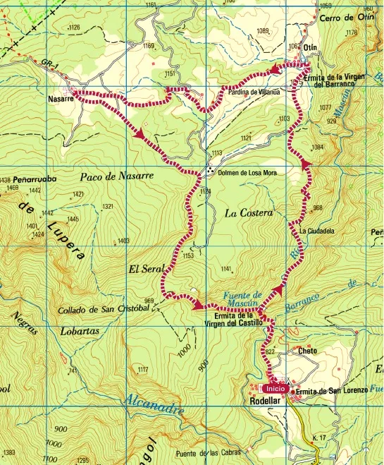 Ruta El Real del Masc&uacute;n