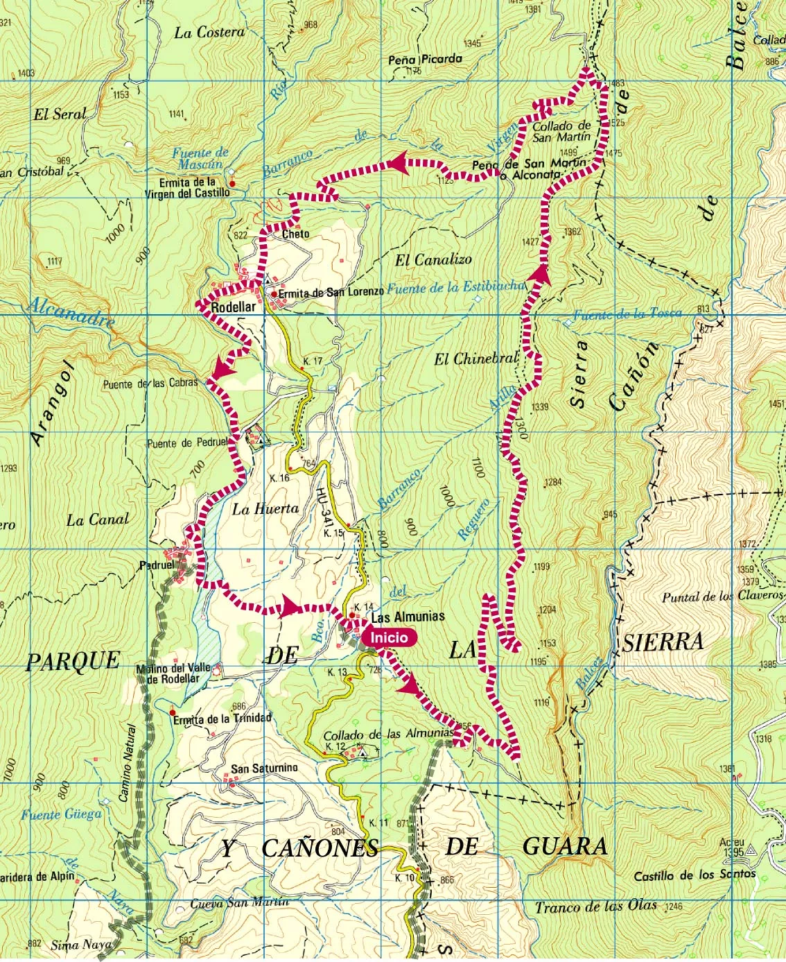 Por la Cresta del Balced. Las Almunias de Rodellar