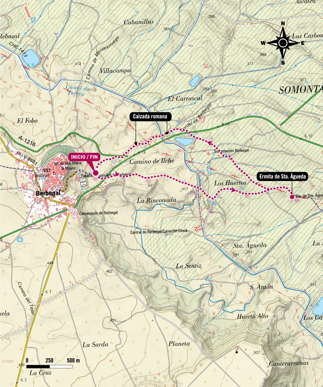 MAPA SENDERO BERBEGAL web