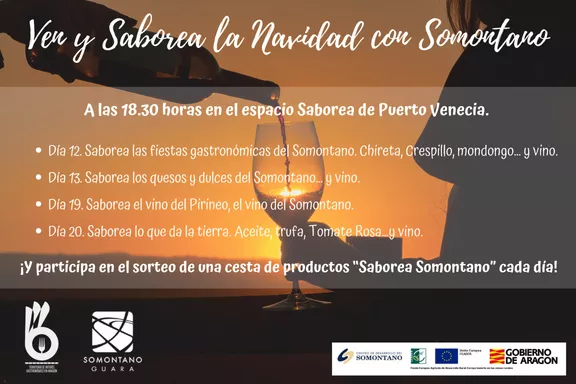 Copia de Copia de Copia de Ven y Saborea la Navidad con Somontano Mediano Copiar